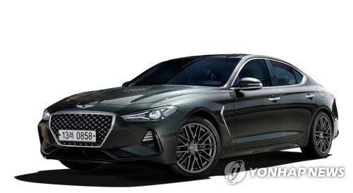 제네시스 G70[제네시스 제공=연합뉴스]